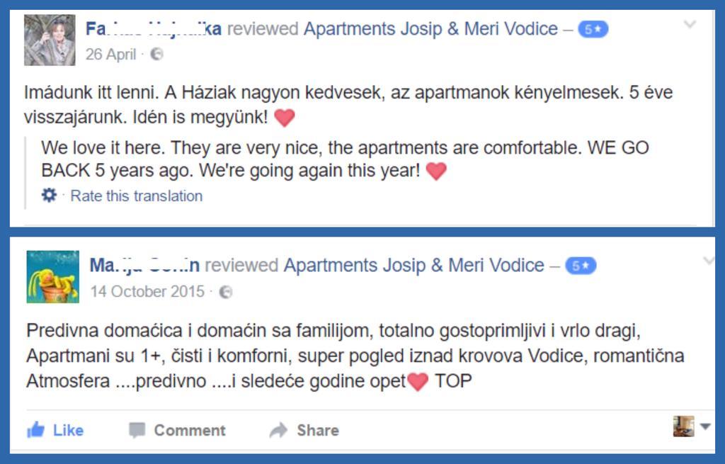 Apartments Meri Vodice Luaran gambar